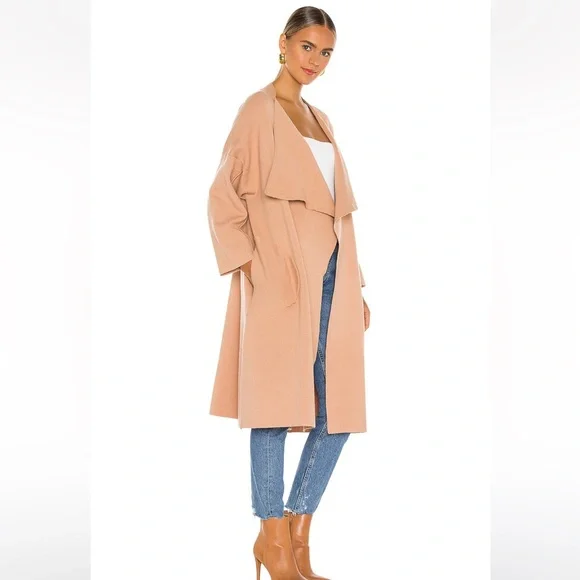 NEW Revolve × SNDYS Tia Knit, Cardigan in Camel, SNDYS size M